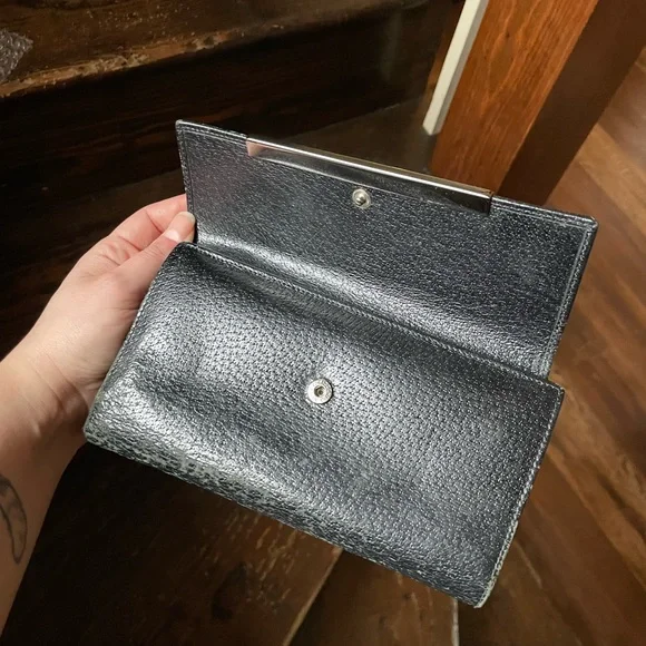 Gucci Tom Ford era black trifold leather wallet - Picture 9 of 15